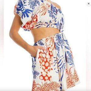 Mixed Lobsters Off-White Mini Dress